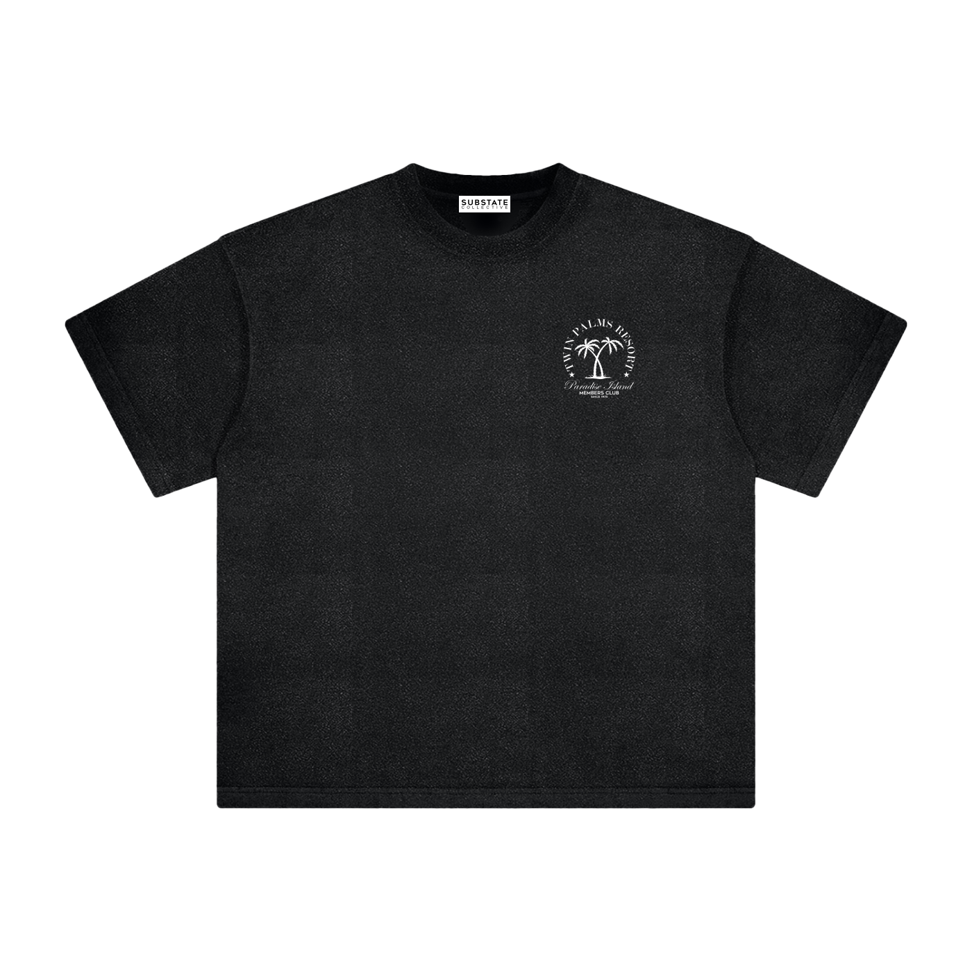Substate 'Twin Palms Resort' Heavyweight Vintage Washed T-Shirt