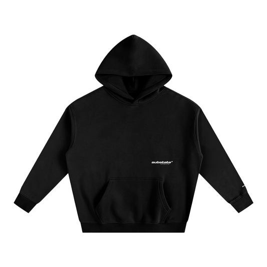 Minimal Oversize Fleeced Hoodie