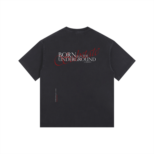 Substate Vintage Washed Oversized Cotton T-Shirt