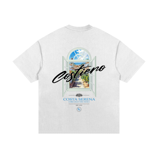 SUBSTATE 'Costa Serena' Oversized Heavyweight Cotton T-Shirt