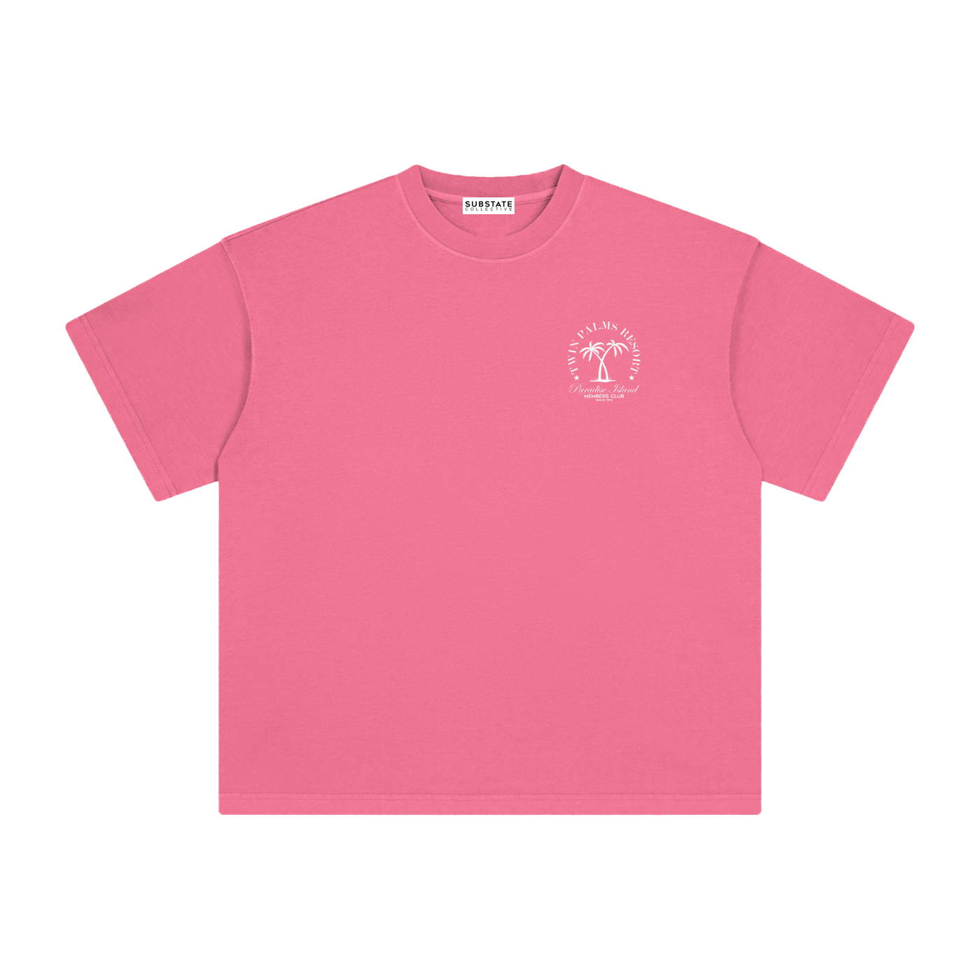 Substate 'Twin Palms Resort' Heavyweight Vintage Washed T-Shirt
