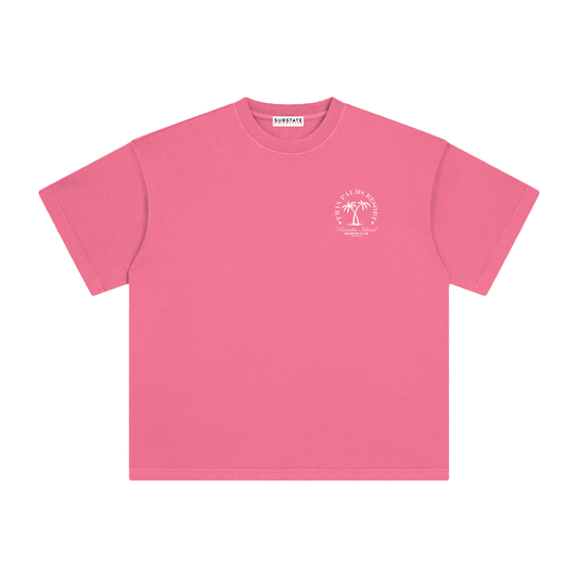 Substate 'Twin Palms Resort' Heavyweight Vintage Washed T-Shirt
