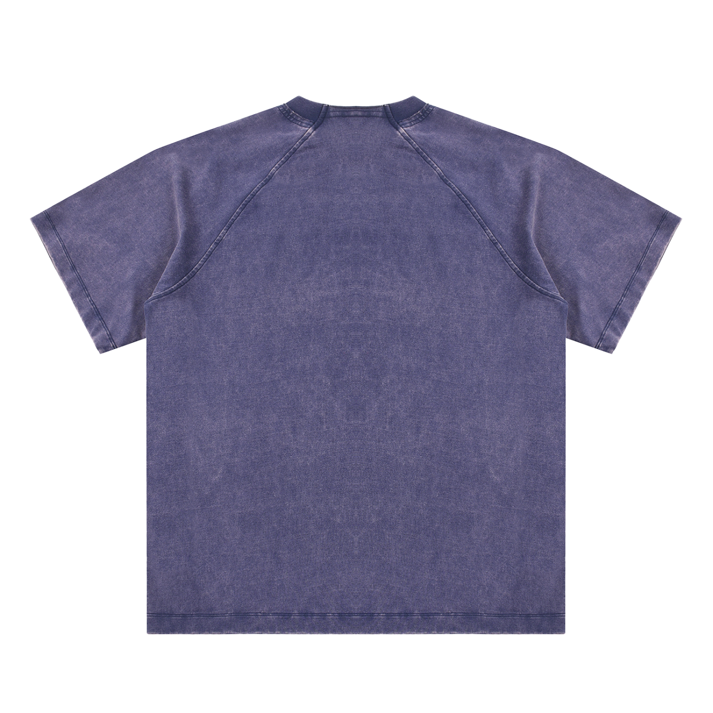 Clean Vintage Washed Raglan Regular Fit Cotton T-Shirt