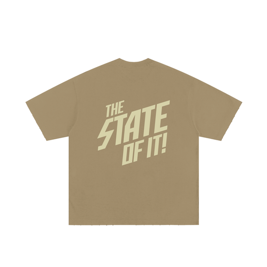 SUBSTATE "The State Of It" Heavyweight Hand-frayed T-Shirt