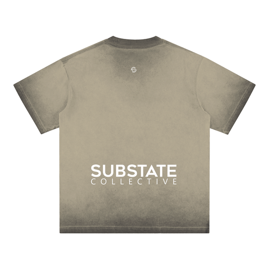 Substate Collective Vintage Sun-Faded Tee.