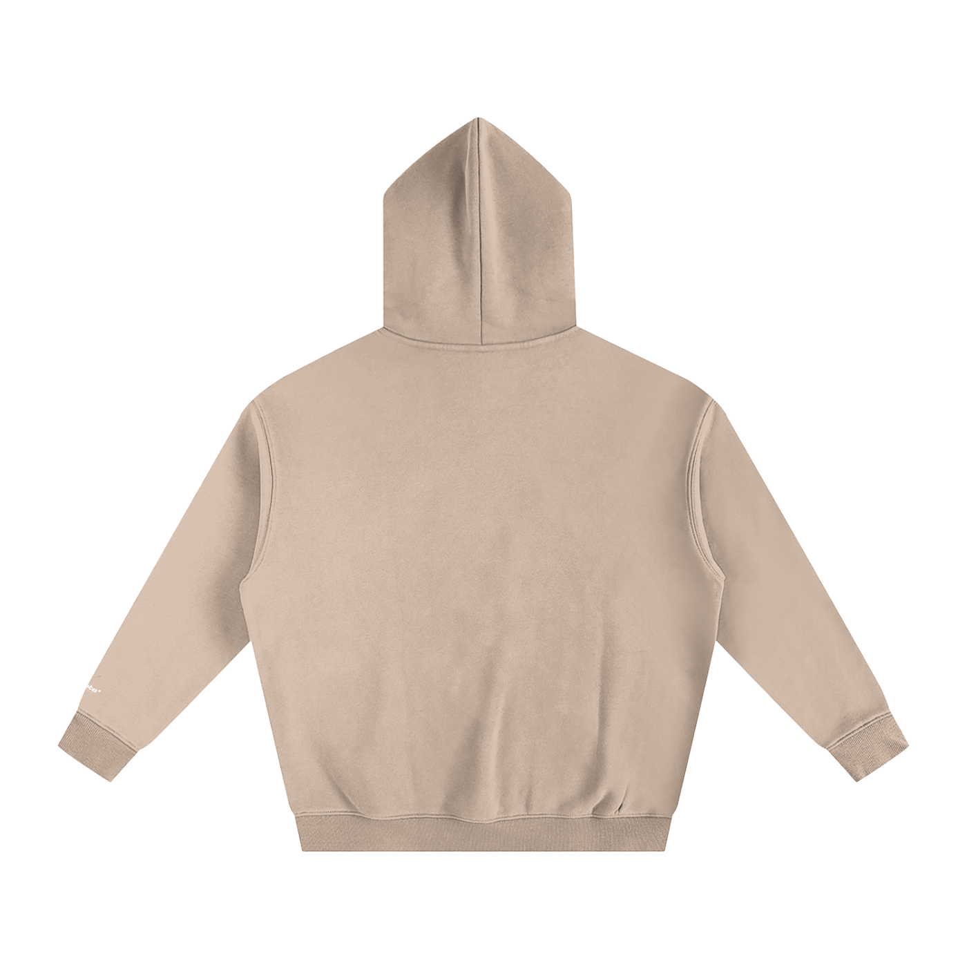 Minimal Oversize Fleeced Hoodie