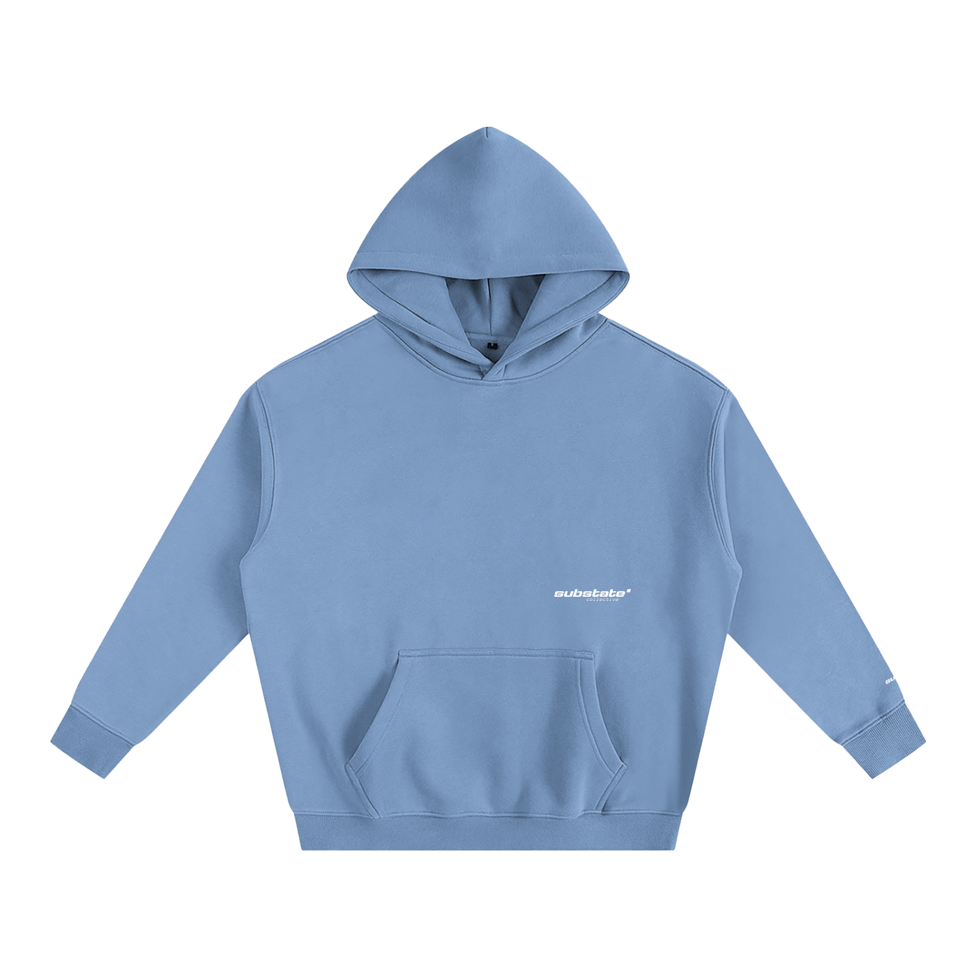 Minimal Oversize Fleeced Hoodie