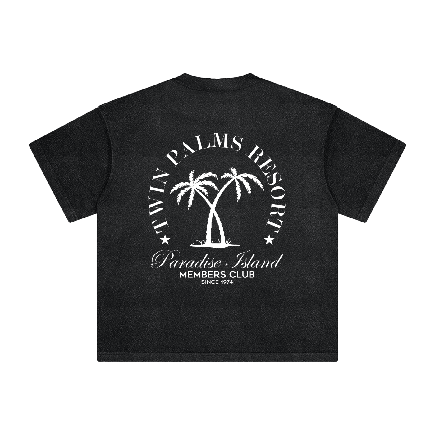 Substate 'Twin Palms Resort' Heavyweight Vintage Washed T-Shirt