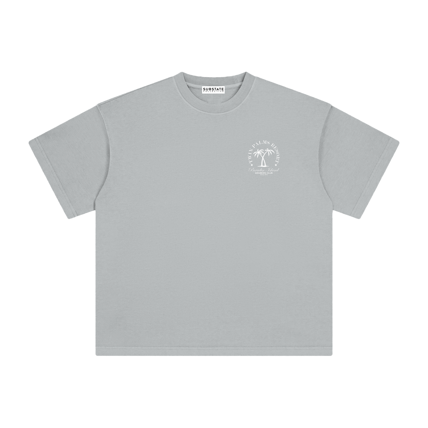 Substate 'Twin Palms Resort' Heavyweight Vintage Washed T-Shirt
