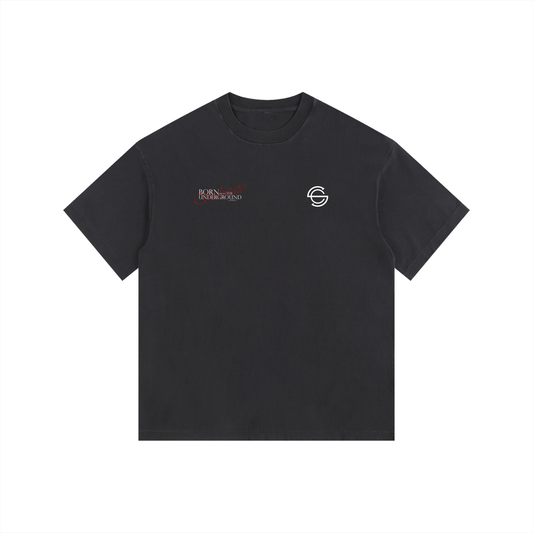 Substate Vintage Washed Oversized Cotton T-Shirt