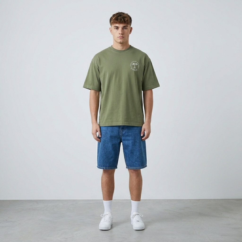 Substate 'Twin Palms Resort' Heavyweight Vintage Washed T-Shirt